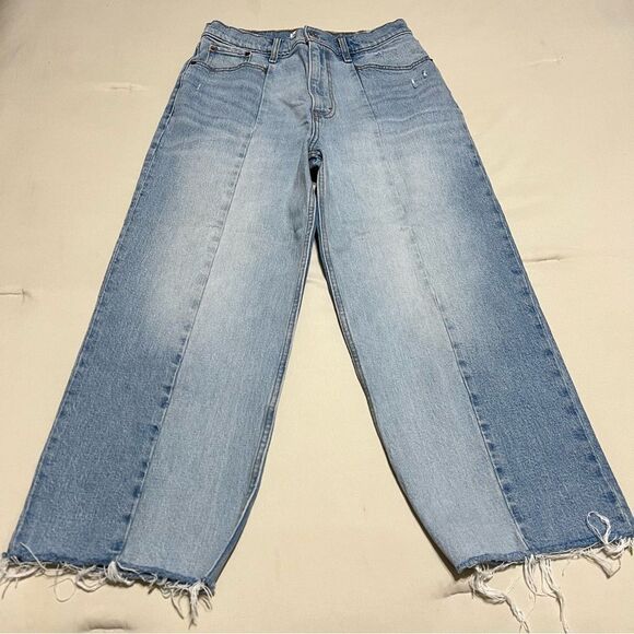 Abercrombie & Fitch Denim - Abercrombie & Fitch Blue Ankle Cropped Jeans